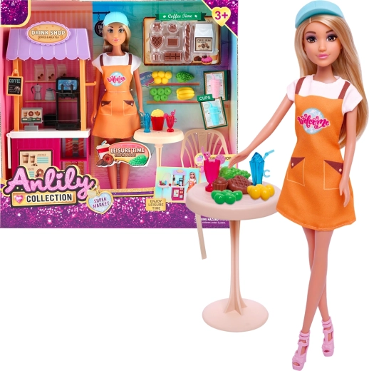 Set poupée avec café