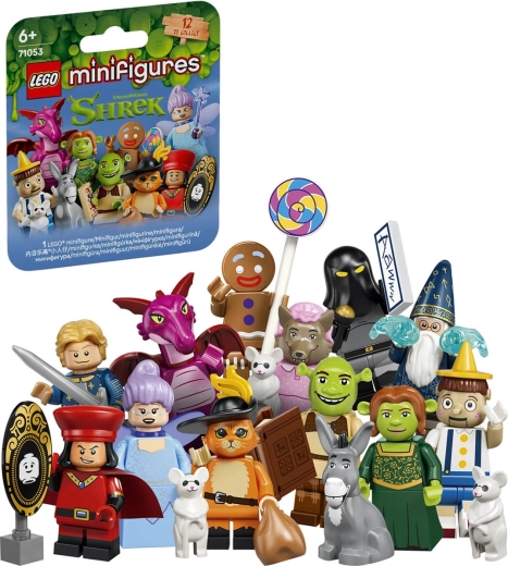 LEGO Minifigurines Shrek – boîte de collection surprise - 1 pièce