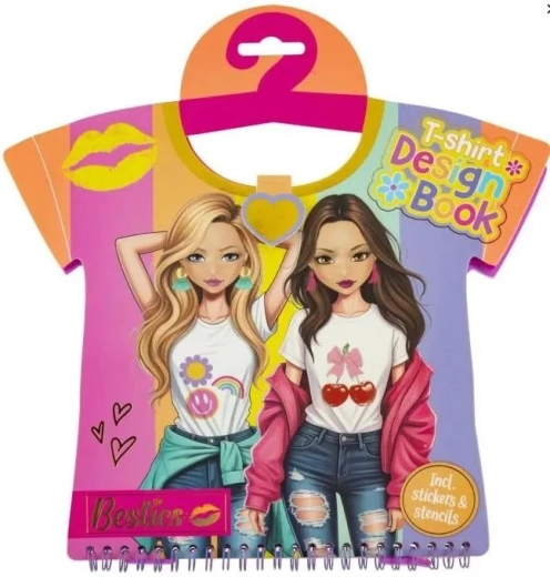 Livre pour styliste de t-shirts Besties
