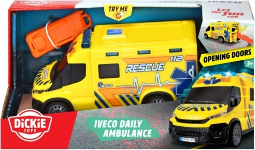 Ambulance Iveco Daily pour enfants 18 cm