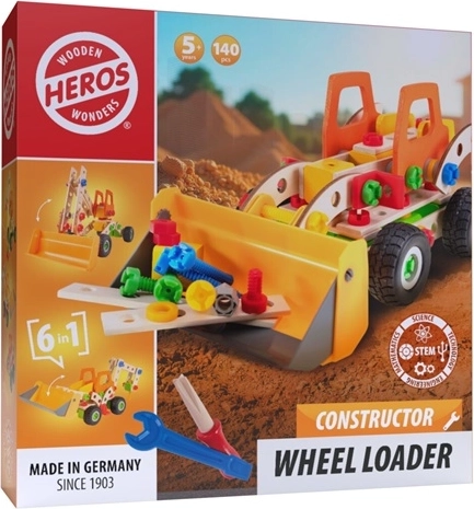 Cubes en bois Heros 6 en 1
