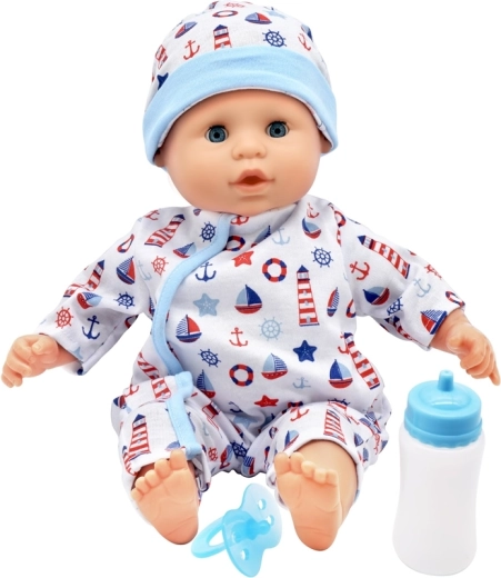 Poupée Dolls World Miminko Baby Joy bleu 38 cm
