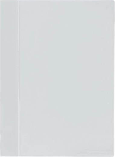 Reliure rapide A4 en PVC avec poche frontale – blanc