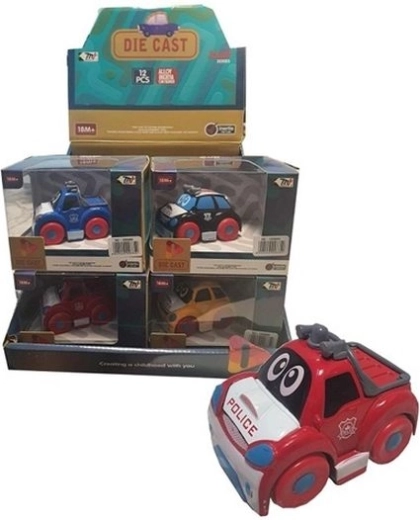 Petite voiture en métal Maluch en emballage carton