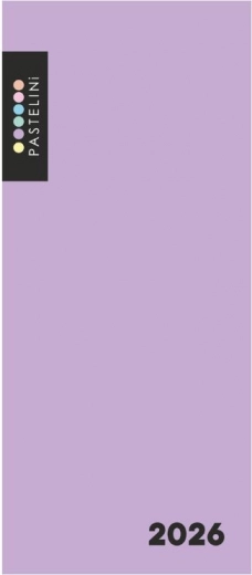 Agenda mensuel 2026 PASTELINI violet