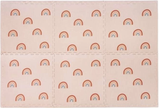 Freeon Free2Play tapis de jeu en mousse puzzle Rainbow 6 pièces