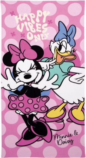 Serviette de bain Minnie Mouse en microfibre 70 × 140 cm