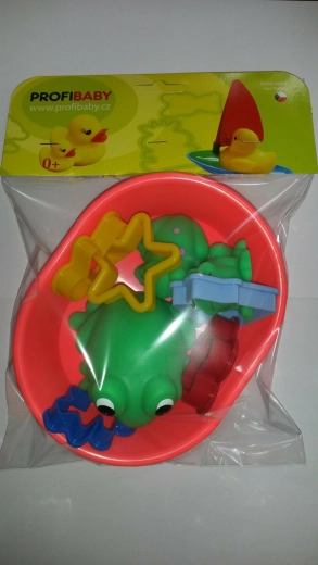 Set de bain pour enfants avec petite baignoire, étoiles et emporte-pièces