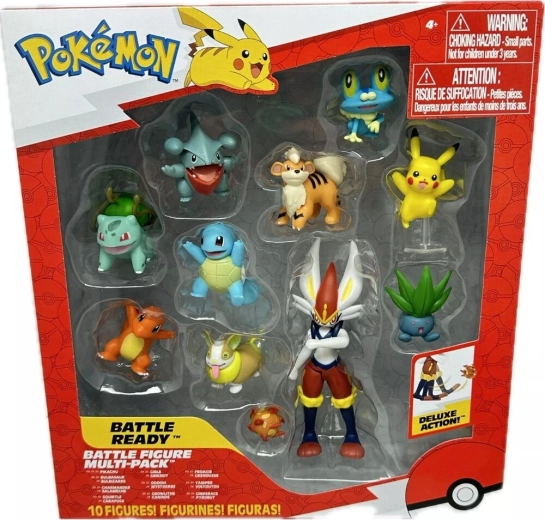 Pokémon Battle Ready Pack avec 10 figurines