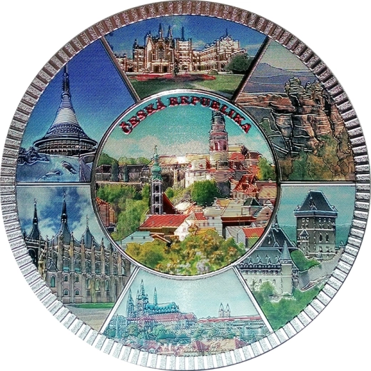 Magnet République tchèque – carte