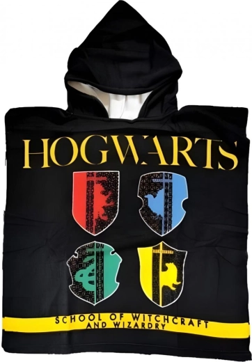 Poncho à capuche Harry Potter Hogwarts