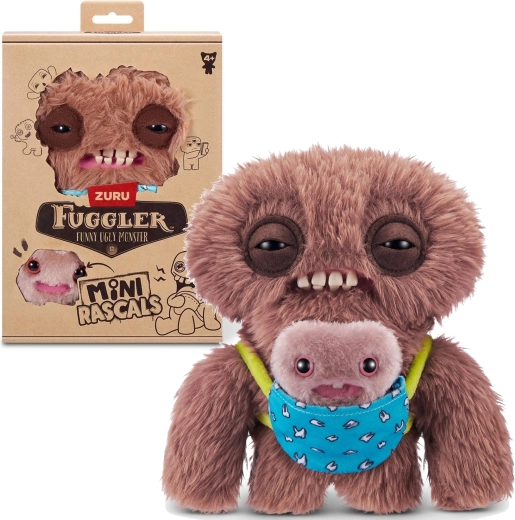 Spin Master Fuggler mini rascals Squidge avec baby fugg - 1 pièce