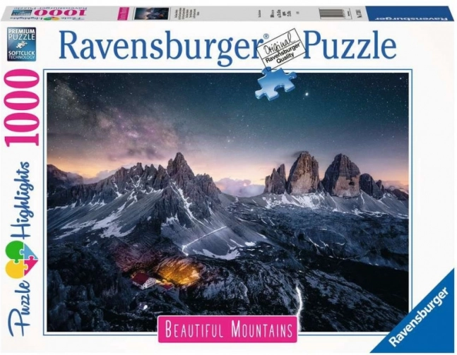Puzzle des trois tours des Dolomites 1000 pièces Ravensburger