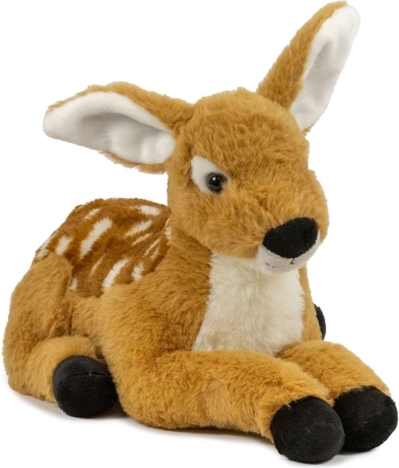 Faon couché en peluche 25–30 cm - 1 pièce