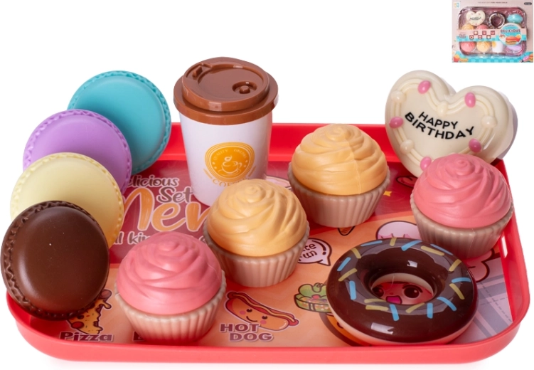 Set de pâtisserie avec plateau 22 × 16 cm, 11 pièces
