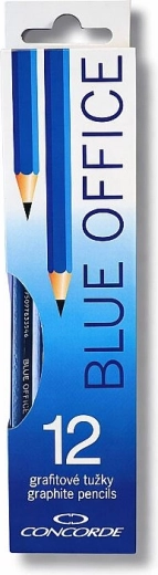 Crayons graphite CONCORDE Blue Office HB, 12 pcs