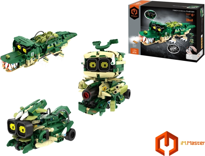 iM.Master kit de construction robot crocodile 3-en-1 RC télécommandé