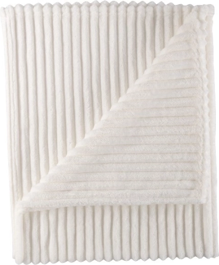 FreeON Bubaba couverture douce Cuddle Binky blanche 70 × 90 cm