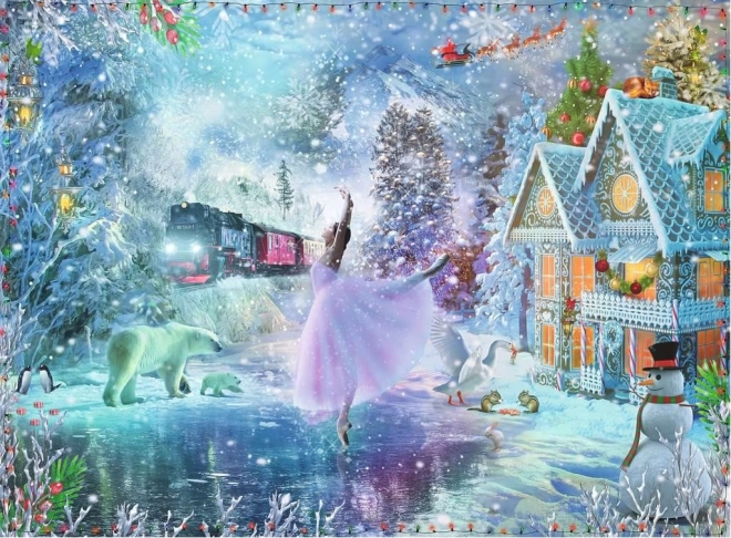 Puzzle Ravensburger Royaume d'hiver 300 pièces