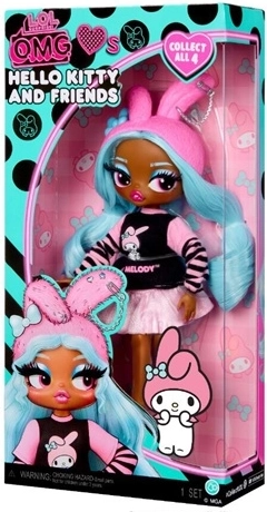 Poupée mannequin L.O.L. Surprise O.M.G. Hello Kitty et My Melody - 1 pièce