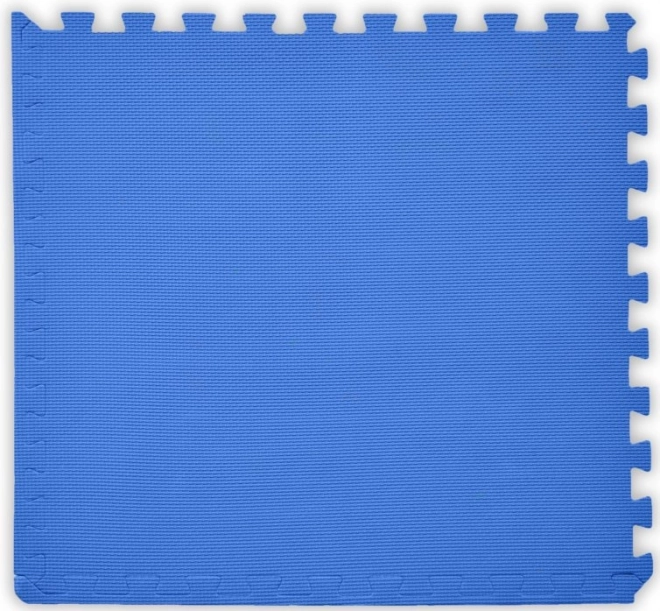 Tapis en mousse pour enfants - bleu foncé, 1 pièce avec bordures