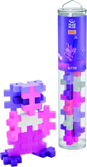 Plus-Plus BIG blocs étincelants - 15 pcs