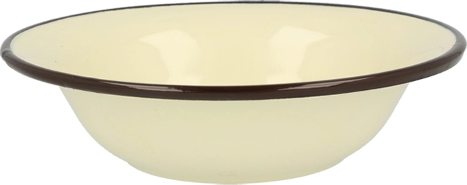 Silesia Rybnik saladier émaillé 7,45 l crème