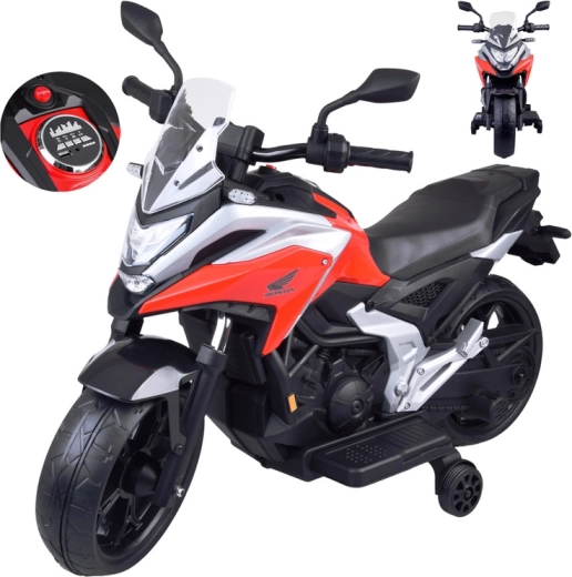 Moto électrique pour enfants HONDA NC750X avec batterie et sons