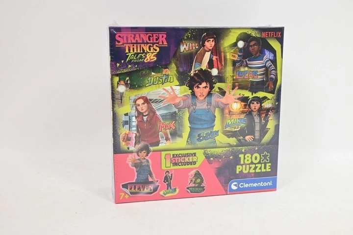 Puzzle Clementoni Stranger Things 180 pièces en boîte carrée