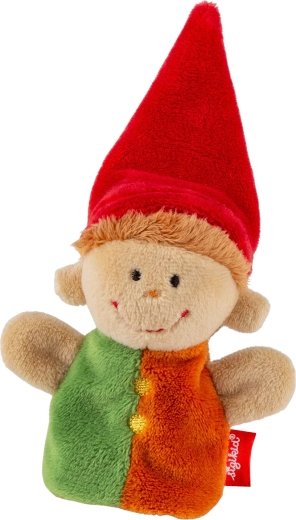 Marionnette à doigt en peluche Sigikid – lutin