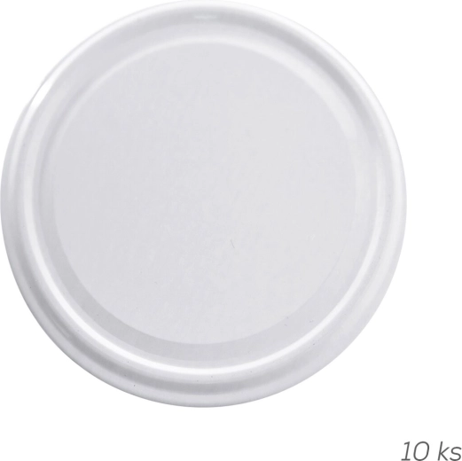 Couvercle métallique TO 82 blanc – 10 pcs
