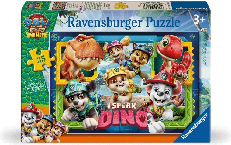 Ravensburger Pat’ Patrouille : le film des dinosaures – puzzle 35 pièces