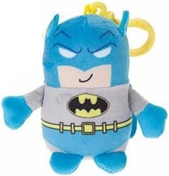 Figurine en peluche Batman avec clip 11 cm - 1 pièce