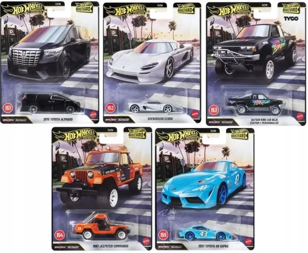 Voiture miniature de collection Hot Wheels Premium Boulevard - 1 pièce