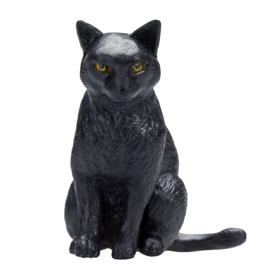 Mojo chat noir assis – figurine