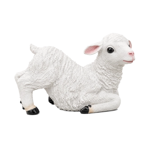 Figurine décorative de mouton - 1 pièce