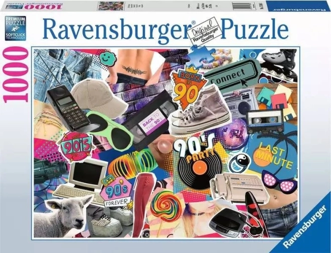 Puzzle Ravensburger 1000 pièces Années 90