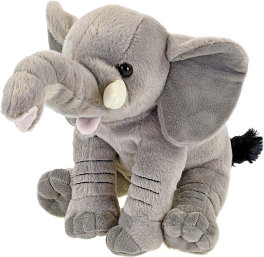 Éléphant en peluche 20 cm – assis