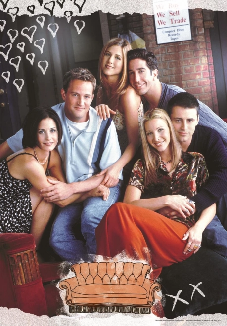 Clementoni puzzle Friends 1000 pièces