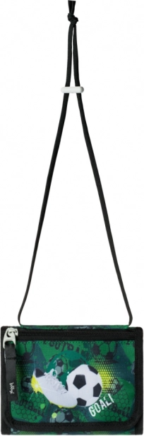 Porte-monnaie tour de cou à motif football BAAGL