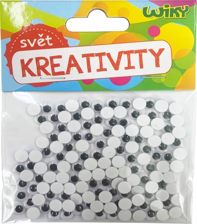 Petits yeux mobiles pour la décoration 7 mm