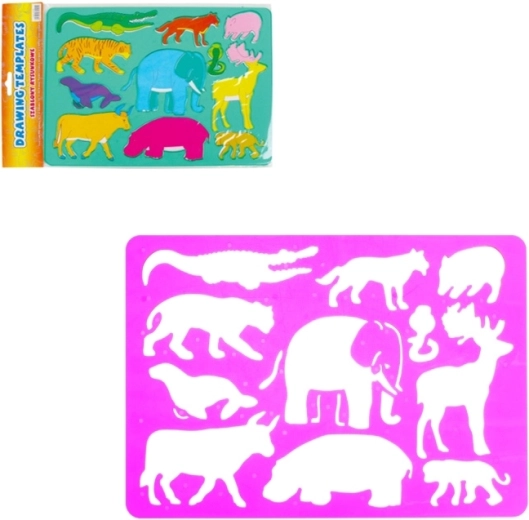 Gabarit pour tracer des animaux