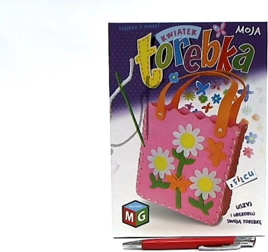 Moja Torebka sac en feutre fleur