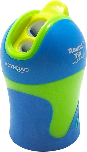 Taille-crayon Keyroad Color vert à double ouverture
