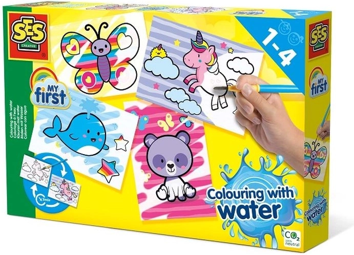 SES Creative My First peinture à l’eau – animaux