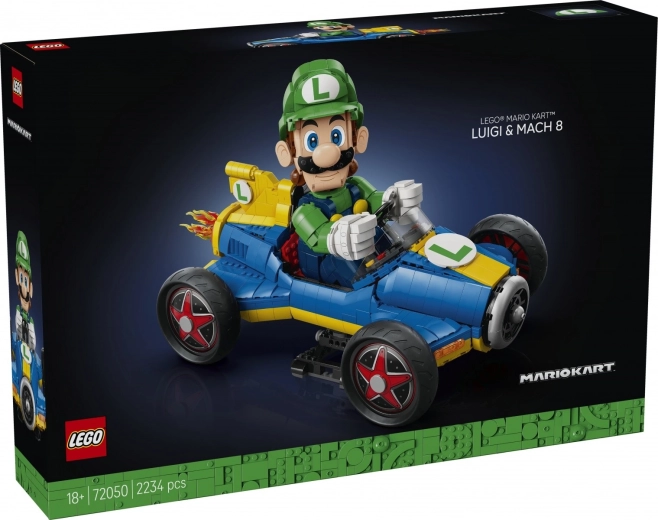 LEGO Super Mario Mario Kart – Luigi et Mach 8