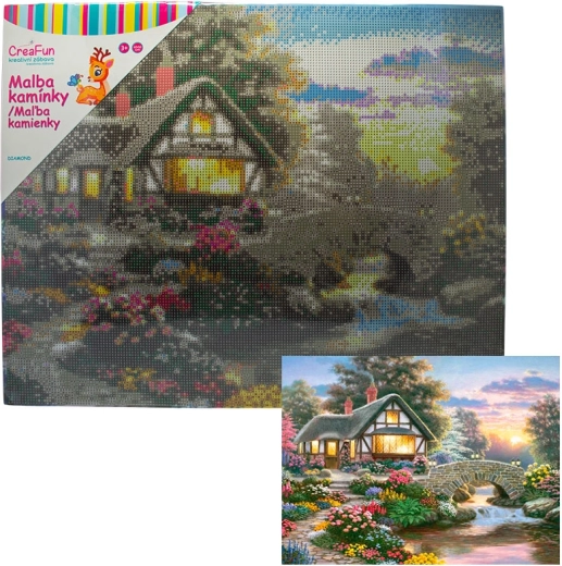 Peinture diamant – jardin enchanté 40 × 50 cm