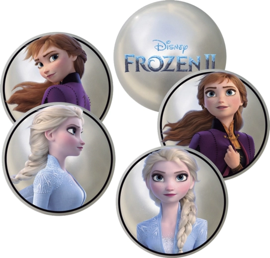 Balle Disney avec motif de princesses 10 cm (présentoir 12 pcs)