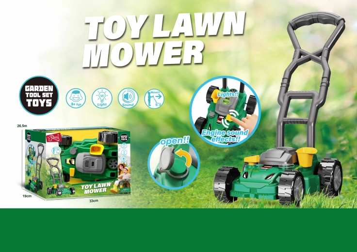 Tondeuse pour enfants avec effets lumineux et sonores
