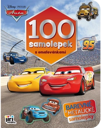 100 autocollants avec coloriages Voitures